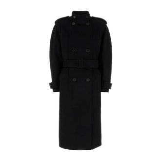 Chlo&eacute; Dames, Mantels, Zwart, Maat: XS Wol