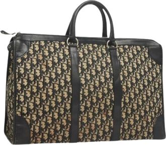 Dior Pre-owned Weekend Bags, female, Multicolor, Size: ONE SIZE Pre-owned Canvas Weekend Bag
