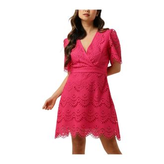 Suncoo Dames, Jurken, Roze, Maat: XS Poliester