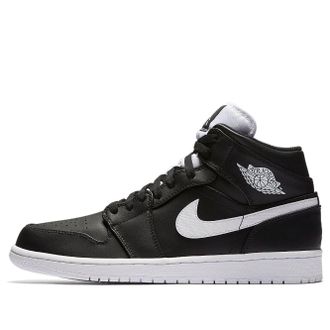 Nike Jordan Air Jordan 1 Retro Mid Black White 554724-038