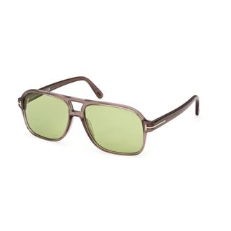 Tom Ford Madison-02 Zonnebril - Heren - Accessoires - Bruin - Maat: 60 MM