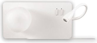 Ideal Lux Book - Aplique Led 2 Luces Blanca, G9 - Ideal Lux