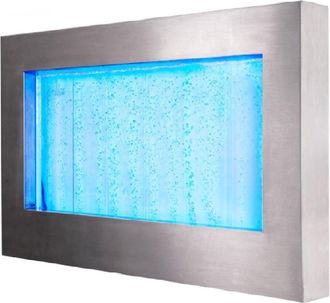 PRIMROSE Bubble Hanging Landscape Water Wall with Colour Changing LEDs 55cm