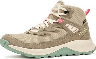 Keen Hightrail Waterproof Hiking Boot Womens Hiking Boots Brindle/Pink Lemonade : 10.5 B - Medium, Textile