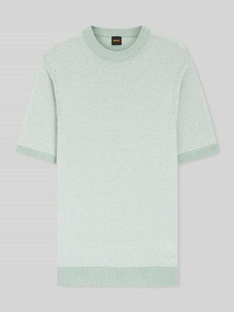 Boss Orange by Hugo Boss BOSS Orange Regular Fit Pullover aus Baumwoll-Mix Modell KANTONIO in Tuerkis, Gr&ouml;&szlig;e XXL