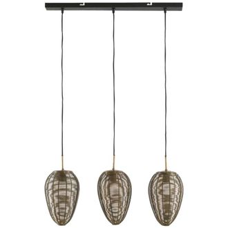 Light & Living L&aacute;mpara Colgante - Yaelle - Bronce - Metal - - Light&living