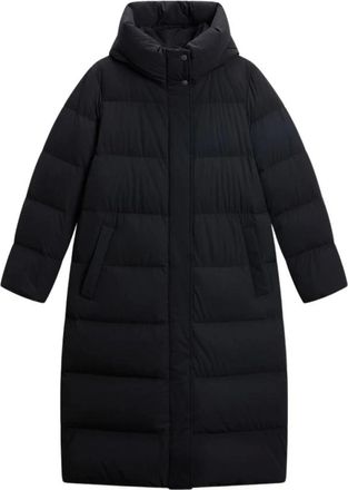Woolrich Abrigo Largo Acolchado - Coats - Mujer - Negro - XS