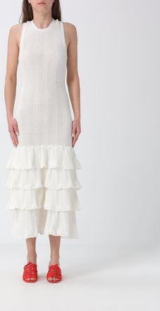 Twinset Abito midi Twinset in maglia di cotone