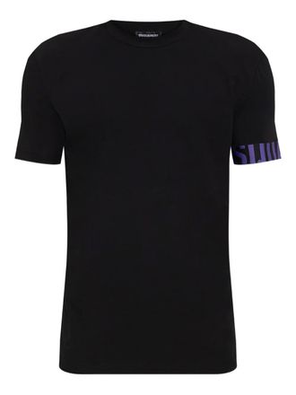 Dsquared2 logo-detail short-sleeve T-shirt - Black