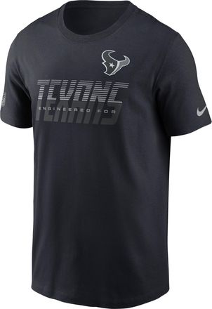 Nike Houston Texans Sideline Team Issue Nike Mens Dri-FIT NFL T-Shirt in Blue | 02ET4FA9H-TF9