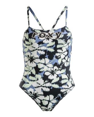 Roxy Badeanzug ROXY Roxy Active Basic, Damen, Gr. XL, blau, 75% Nylon, 25% Elasthan, Badeanz&uuml;ge Badeanzug