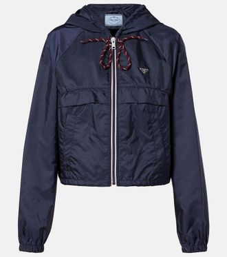 Prada Re-Nylon hooded jacket