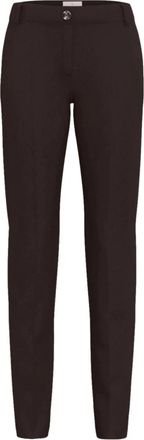 Marella Emmamico 2 Straight Broeken - Dames - Straight fit broeken - Bruin - XL - Polyester - Broeken