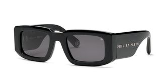 Philipp Plein SPP149V 0700 Mens Sunglasses Black Size 54
