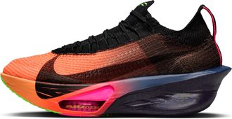 Nike Womens Alphafly 3 Glam Road Racing Shoes in Orange | IO9559-800