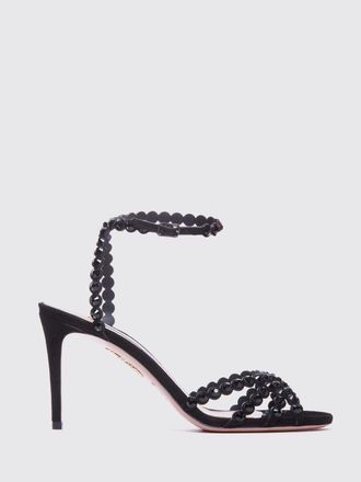 Aquazzura Sandali Con Tacco Donna colore Nero
