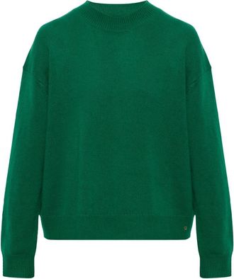 Anine Bing Lee Cashmere Sweater - Dames - Cashmere truien - Groen - M - Kasjmier - Truien & Vesten