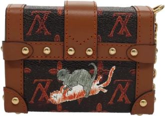 Louis Vuitton Pre-owned Canvas pouches - Dames - Vintage Clutch - Bruin - ONE Size - Vintage