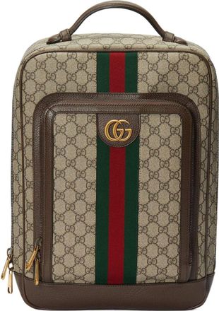 Gucci Ophidia GG Medium Backpack Beige Ebony 745718-FABYY-9744