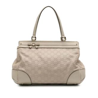 Gucci Pre-owned Tote Bags, female, Brown, Size: ONE SIZE Pre-owned Leather gucci-bags