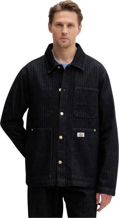 Dickies Selvedge Herringbone Barn Denim Jacket - Heren - Spijkerjassen - Blauw - 2XL - Denim - Jassen