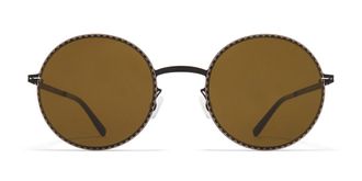 Mykita Lale 404 Womens Sunglasses Gold Size 50
