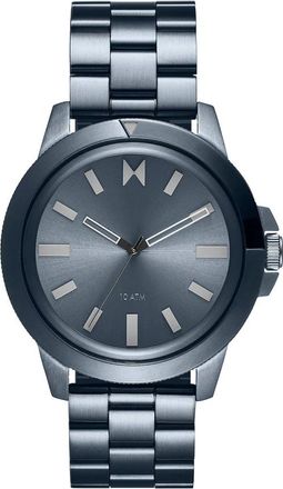 MVMT Minimalistisch Sporthorloge - Heren - Horloges - Blauw - ONE Size - Accessoires