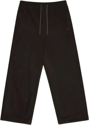 Rains Heren, Broeken, Bruin, Maat: XS Fleece