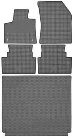OEM Juego De Alfombrillas De Goma Para Coche Y Alfombrilla Para Maletero Para Citro&euml;n C5 Aircross Phev Crossover A Partir De 2019