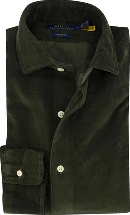 Polo Ralph Lauren Heren, Overhemden, Groen, Maat: S