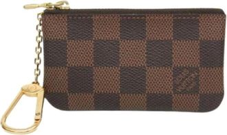 Louis Vuitton Pre-owned Accessories, male, Brown, Size: ONE SIZE Pre-owned Key Pouch N62658