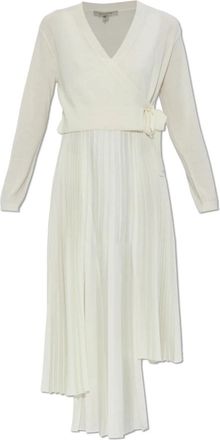 AllSaints Lucille 2-in-1 Jurk - Dames - Casual kleedjes - Beige - XS - Wol - Kleedjes