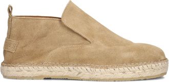 Shabbies Amsterdam Schoenen, Dames, Bruin, 36 EU, Leer, Camel Espadrilles voor dames