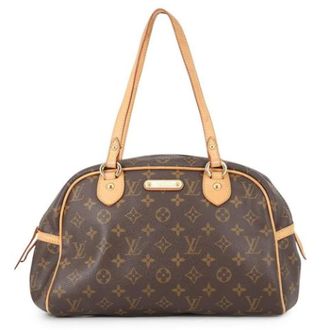 Louis Vuitton Pre-owned Vintage Monogram Shoulder Bag - Dames - Pre-owned - Bruin - Maat: ONE Size
