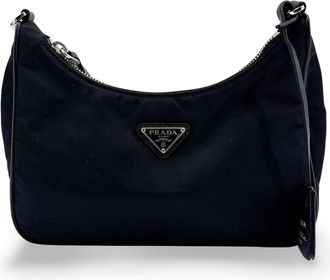 Prada Re-edition 2000 Nylon Mini Bag Black
