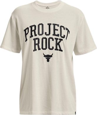Under Armour (WMNS) Under Armour Project Rock Heavyweight T-shirt White 1377449-130