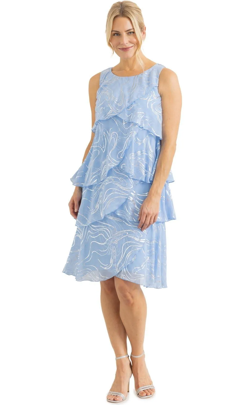 sachin and babi light blue dress Luxury fashion & independent designers main image 1