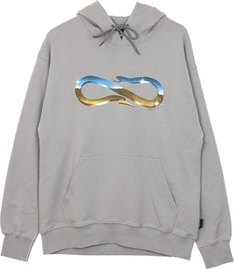 PROPAGANDA Logo Desert Hoodie Grijs - Heren - Hoodies - Grijs - L - Katoen - Hoodies & sweatvesten