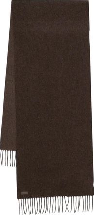 Canali Sciarpa con frange - Marrone