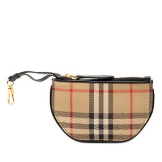 Burberry Pre-owned Mini Bags, female, Beige, Size: ONE SIZE Pre-owned Coin Pouch