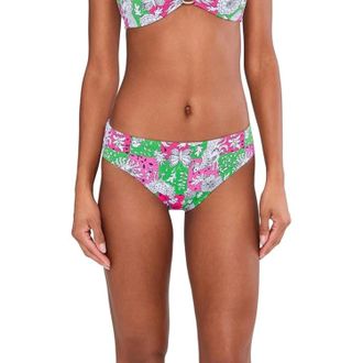 Lilly Pulitzer Betie Bikini Bottom Women Multicolor Lil Chicken Check GBO3881