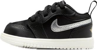 Nike Jordan (TD) Air Jordan 1 Low ALT SE Black Metallic Silver Gold FZ3922-001