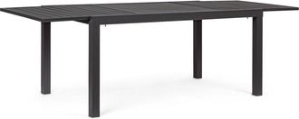 BIZZOTTO Tavolo Allungabile Hilde 160-240x90 Antracite Lh32