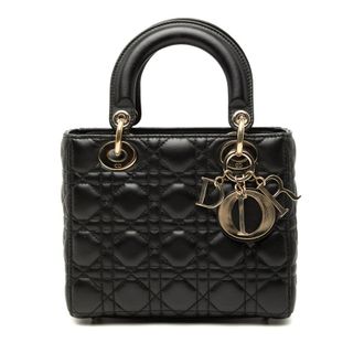 Dior Pre-owned Dior Small Lambskin Cannage My ABCDior Lady Dior Ladies 8UFWIBEC8QLFKDO4