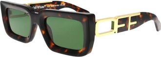 Off-white Boston Zonnebril - unisex - Zonnebrillen - Bruin - 55 MM - Accessoires