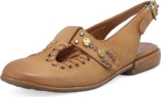 A.S.98 Zepplin Slingback Flat in Camel at Nordstrom, Size 10.5-11Us