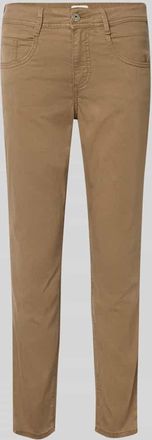 Brax Brax Slim Fit Hose in verk&uuml;rzter Passform Modell SHAKIRA in Hellbraun, Gr&ouml;&szlig;e 34