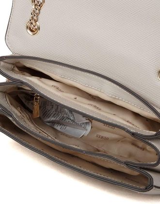 Guess Womens Crossbody Bag Taupe Polyurethane - Crossbody-Bags