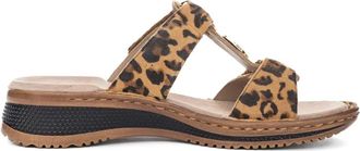Ara Hawaii Slide Sandal - Dames - Sleehakken - Veelkleurig - 39 EU - Schoenen