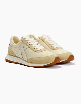 FitFlop Womens FitFlop RETRO-Q X PANTONE Suede Trainers - Yellow - Size: 6